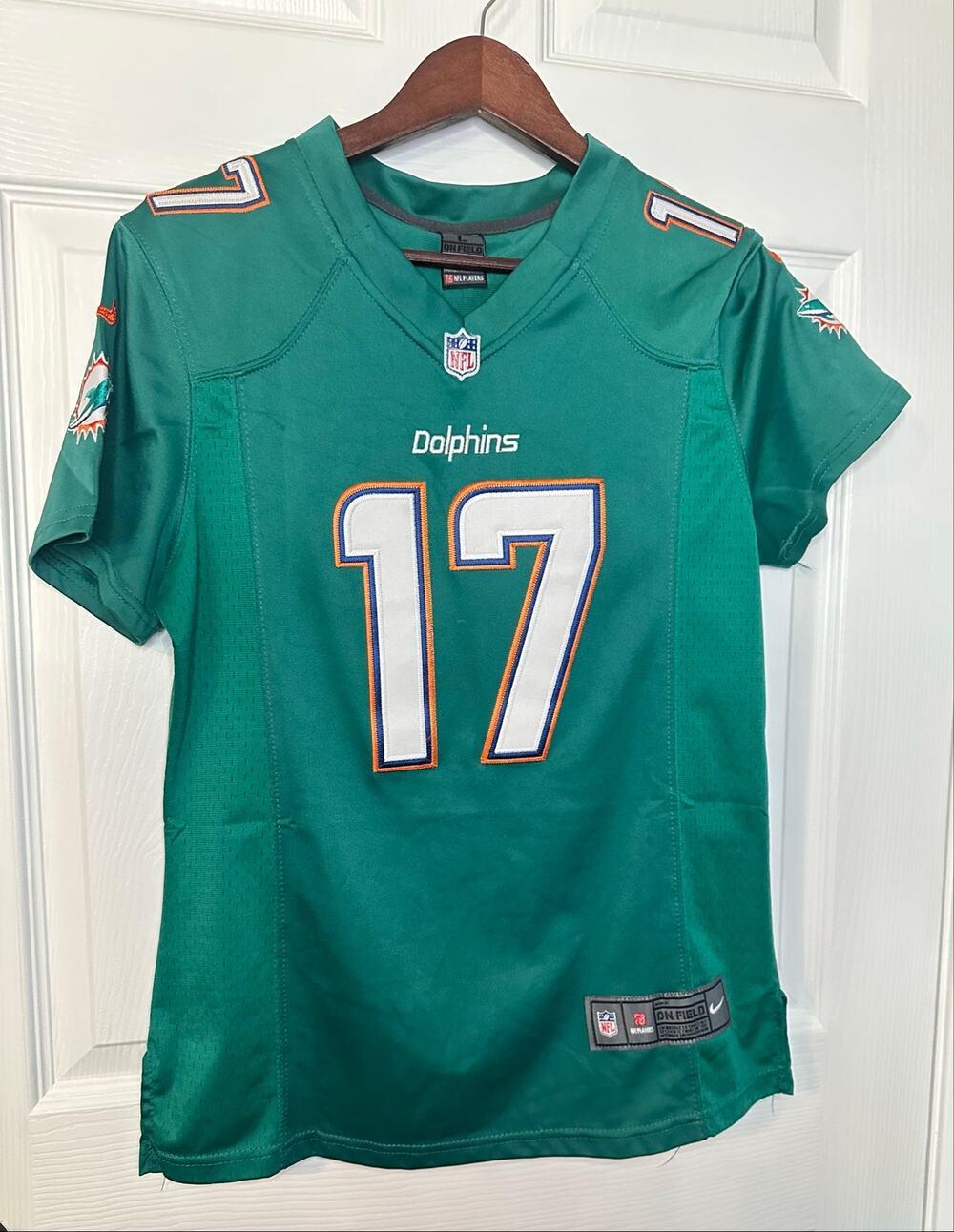 Nike Ryan Tannehill #17 Miami Dolphins Jersey Mens Large Aqua Teal On Field NFL